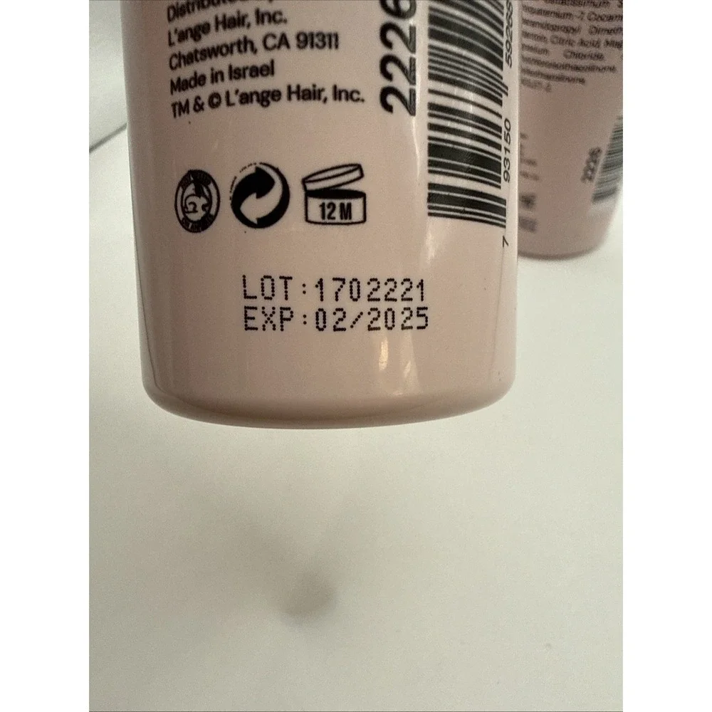 2 - L'ange Shampoo Violet Purple Toning 8.45 fl oz Lange Hair Product NEW Exp